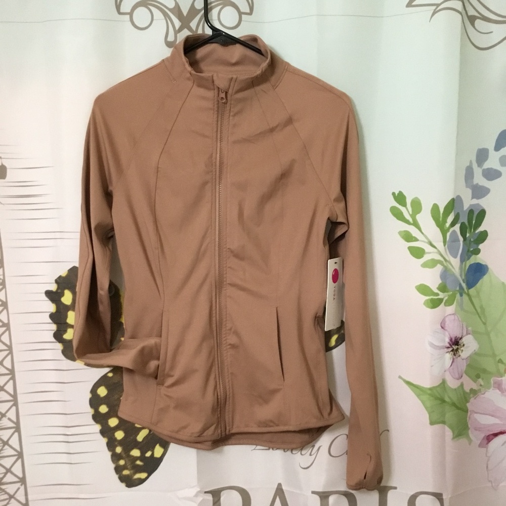 💢NWT~Yogalicious Womens Ultra Soft Lightweight Full Zip Yoga Jacket Size~S💢